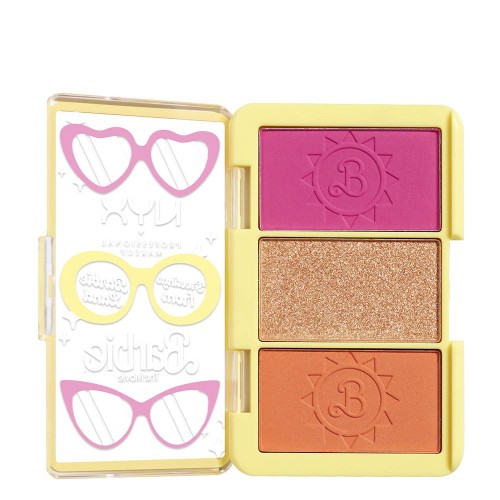 NYX Barbie Paleta de Blush Greetings From Barbie Land