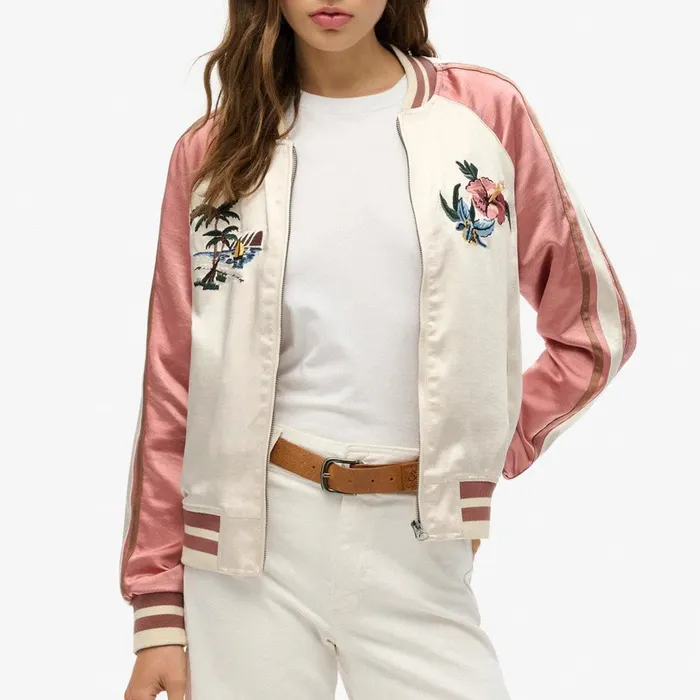 Superdry Suikajan Embroidered Bomber Jas Dames