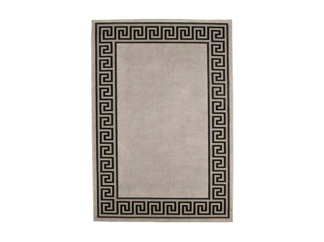 Tapis 110x60cm, design F205A coloris argent - Confort et élégance pour votre intérieur