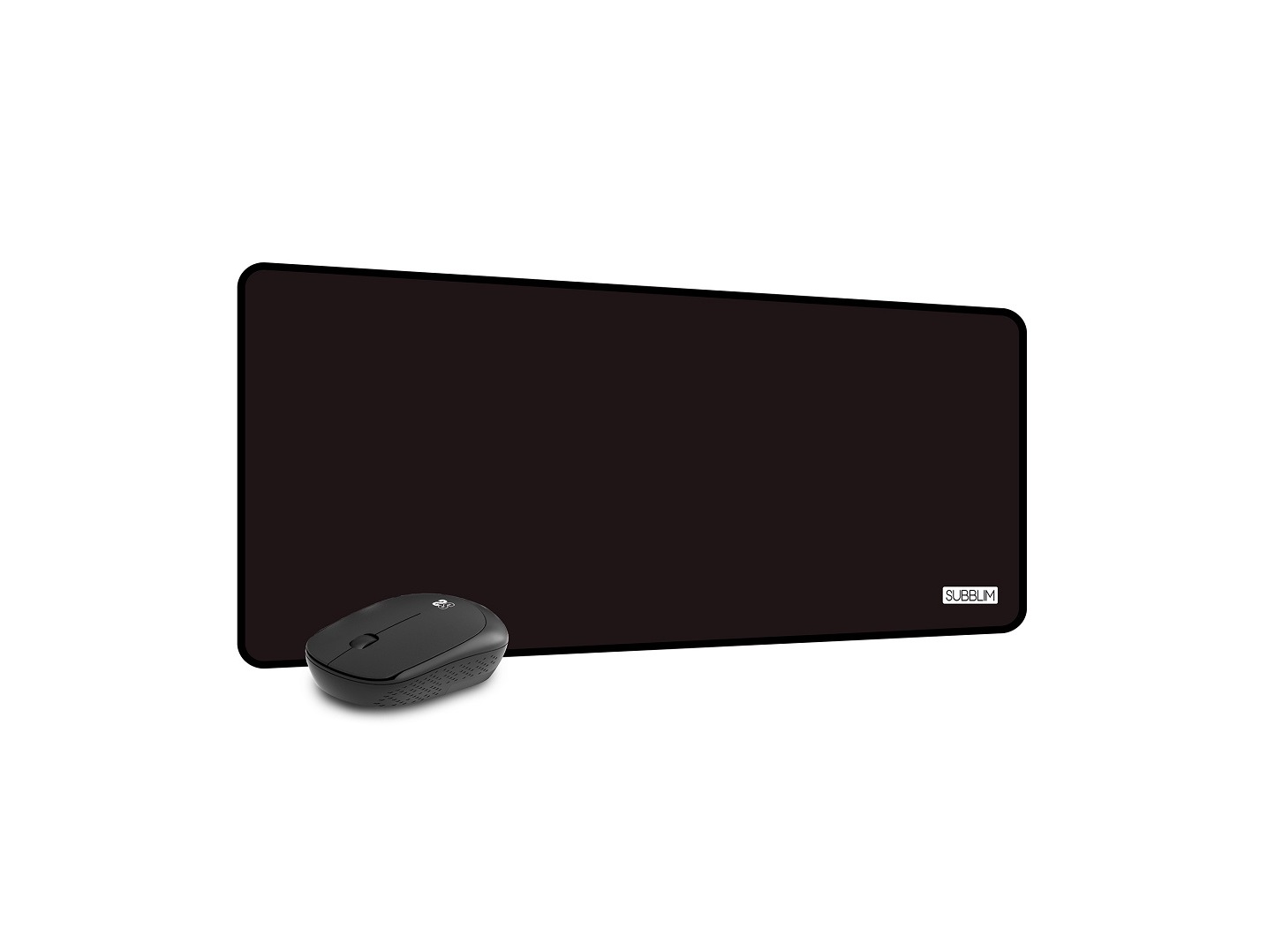 TAPETE RATO RATO S/ FIO SUBBLIM SUBMP-03HP001 PRETO