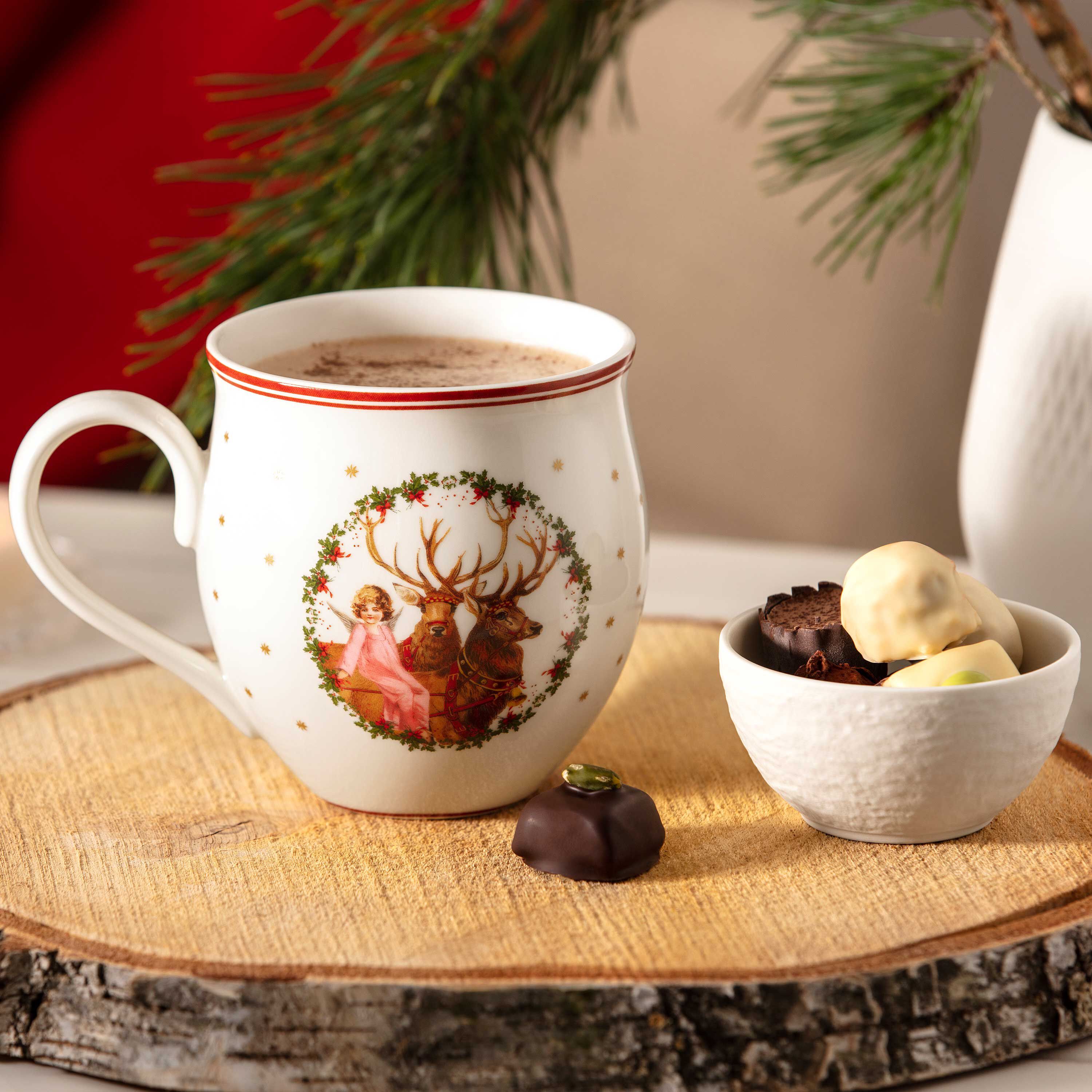 Toy's Delight Mug Multi-colored, 13.2 oz, Premium Porcelain
