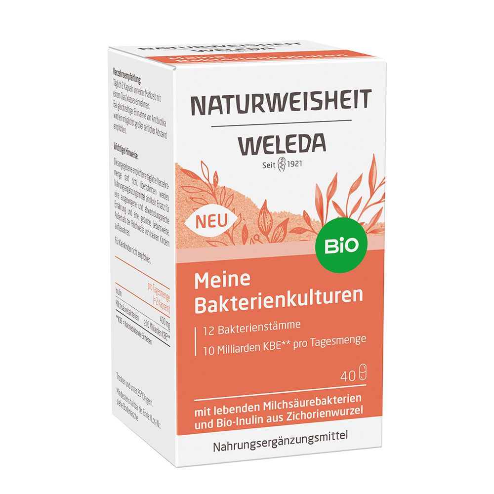 Weleda Naturweisheit Meine Bakterienkulturen mit Milchsäurebakterien zur Ergänzung der Darmflora*