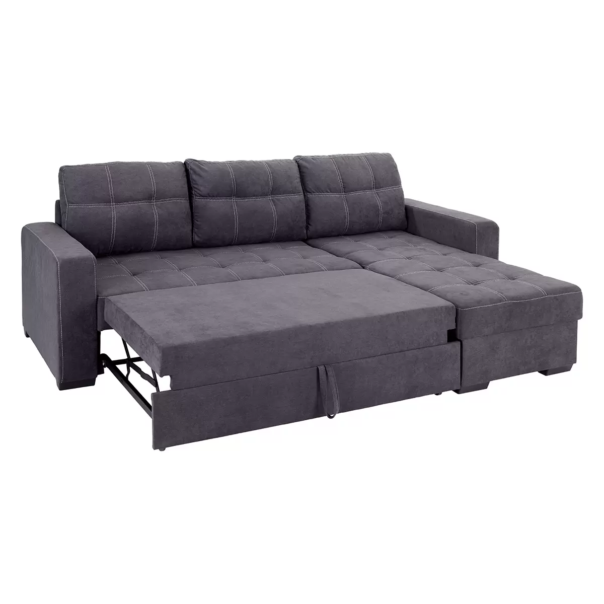 Ecksofa Mediolan 142 x 200 Anthrazit