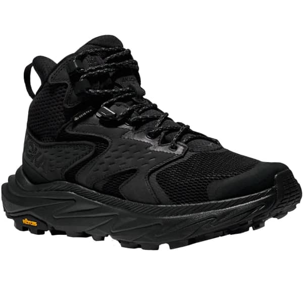Chaussure de randonnée mid HOKA ONE ONE ANACAPA 2 MID GORE-TEX BLACK / BLACK
