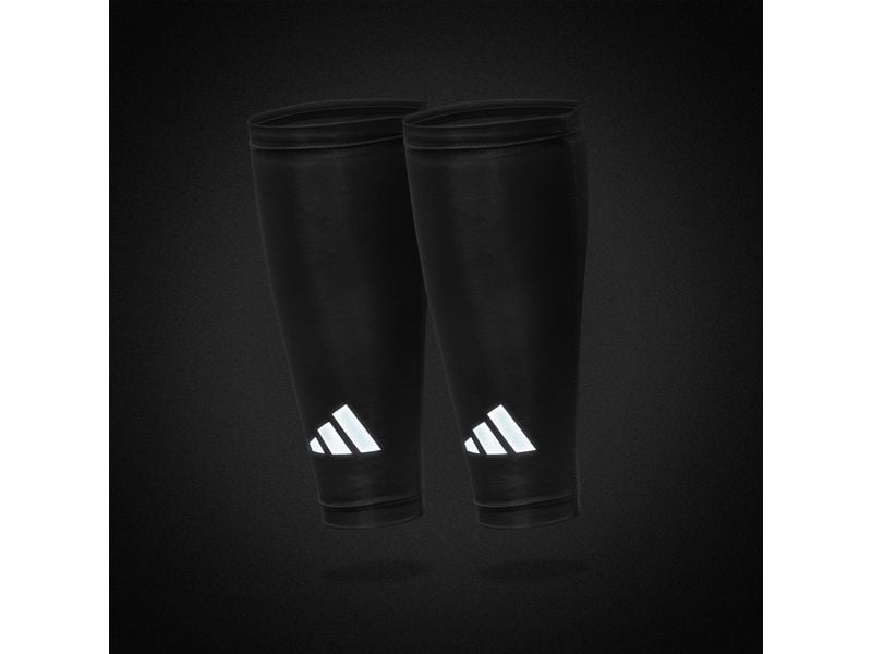 adidas Compression Calf Sleeves Schwarz, L-XL Kompressions-Wadenwärmer