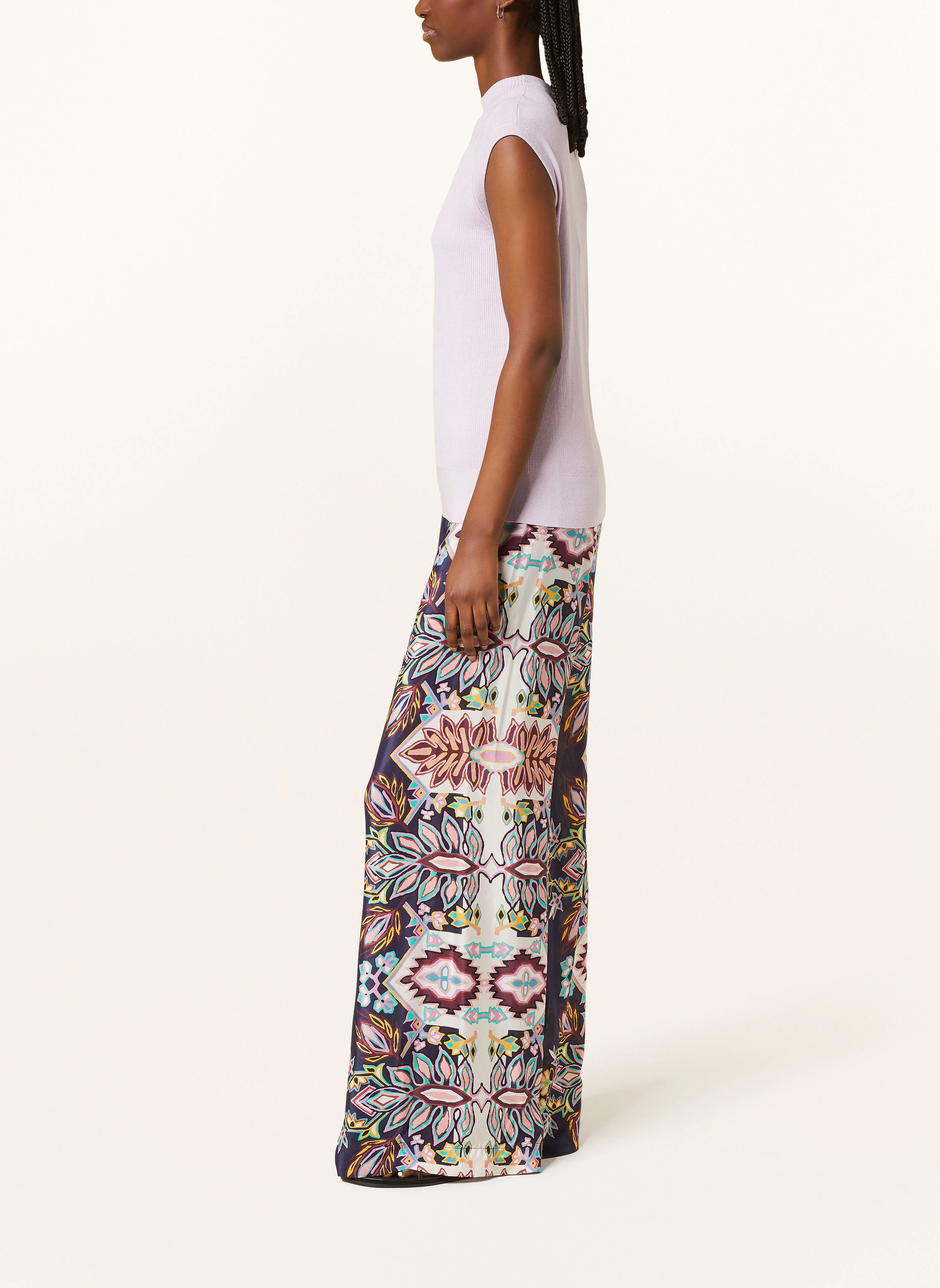 ba&sh Marlenehose aus Satin