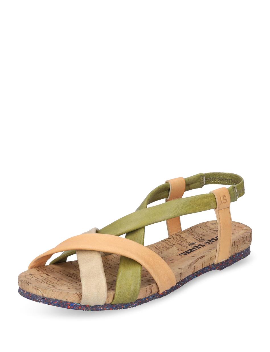 Sandale Henriette 01, oliv-multi