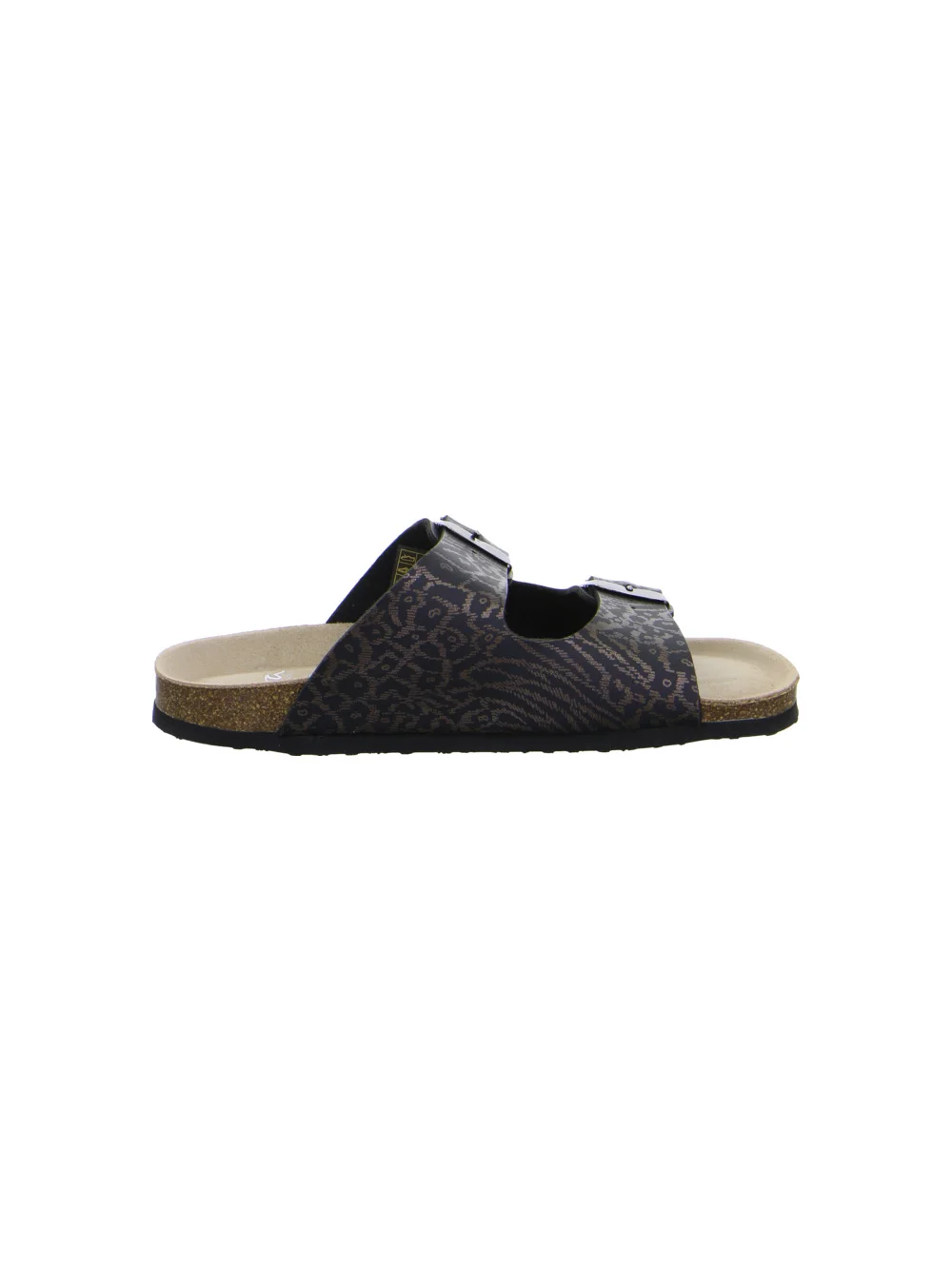 Pantolette Maui schwarz multi