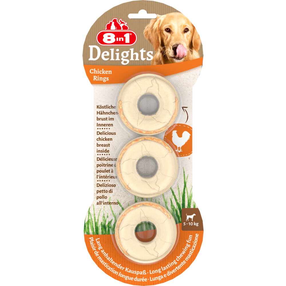 8in1 Delights Rings 3 stuks