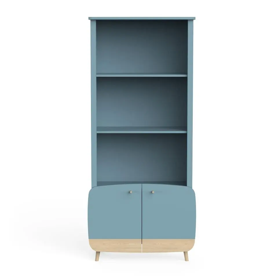 CALICOSY - Boekenkast FIRMIANA - - 36,6x177x77,4 cm