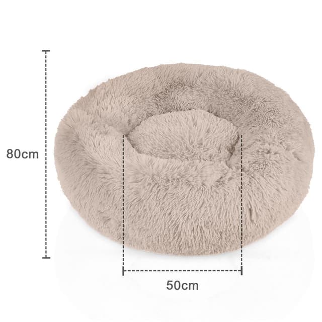 Hundeseng Katteseng Pude Hund Kat Sofa 80cm (beige)