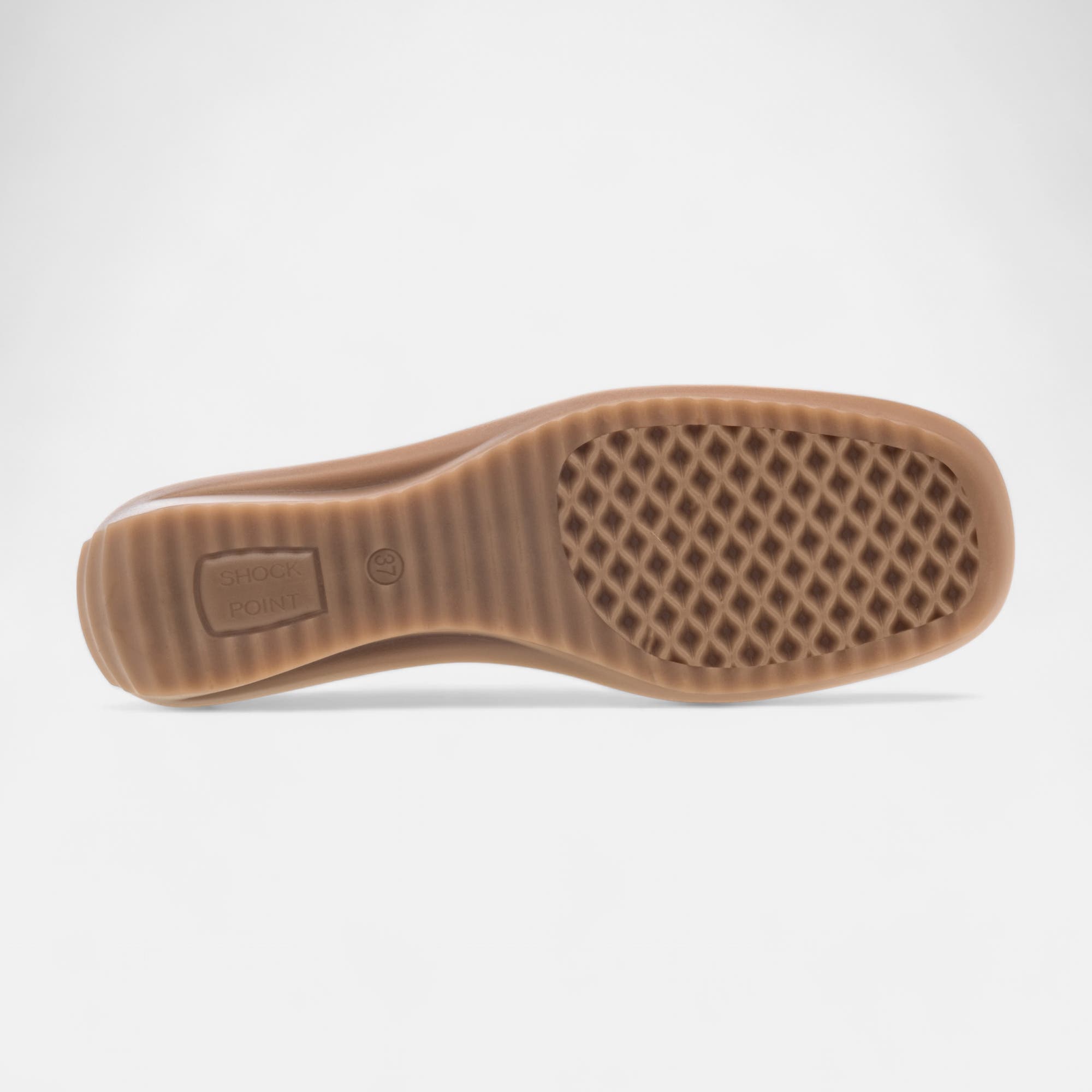Escarpins pieds sensibles à talon Femme en cuir blanc