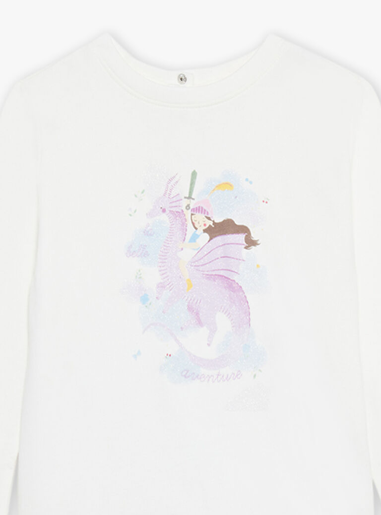 Ensemble pyjama à dragon et chevalière