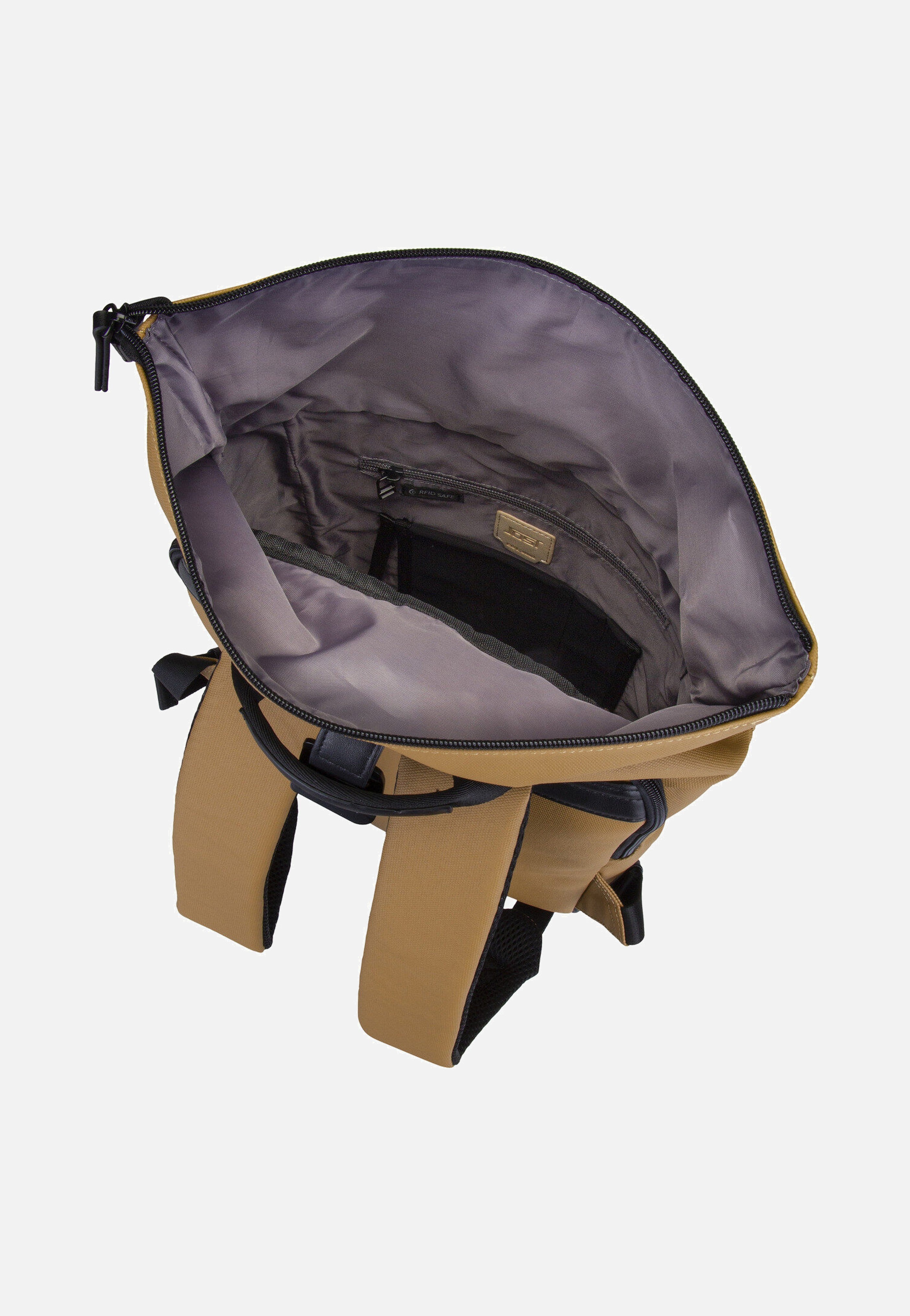 Borgholm Courier S 5310 Mustard - Rolltop Rucksack