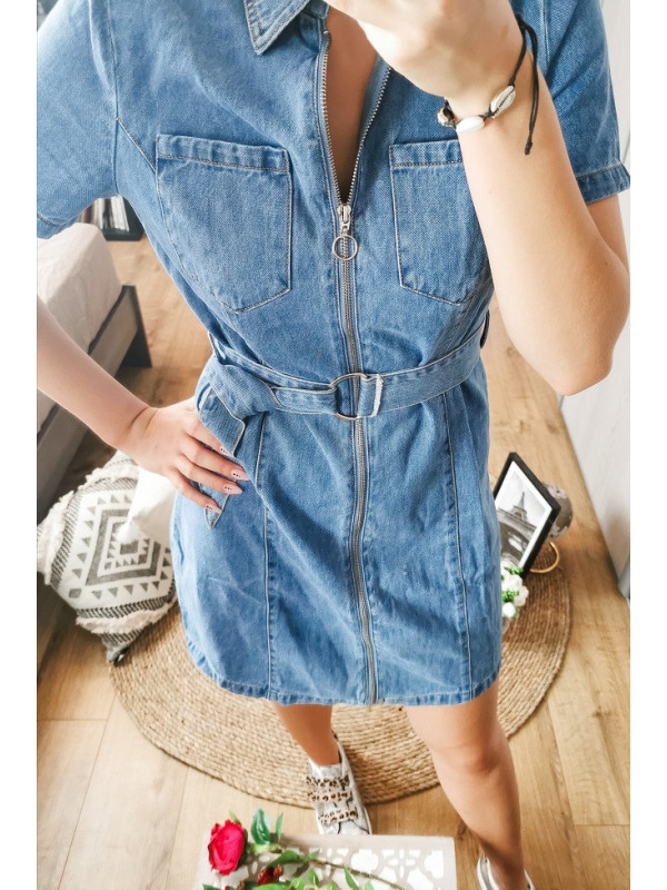 Robe en Jean Manille