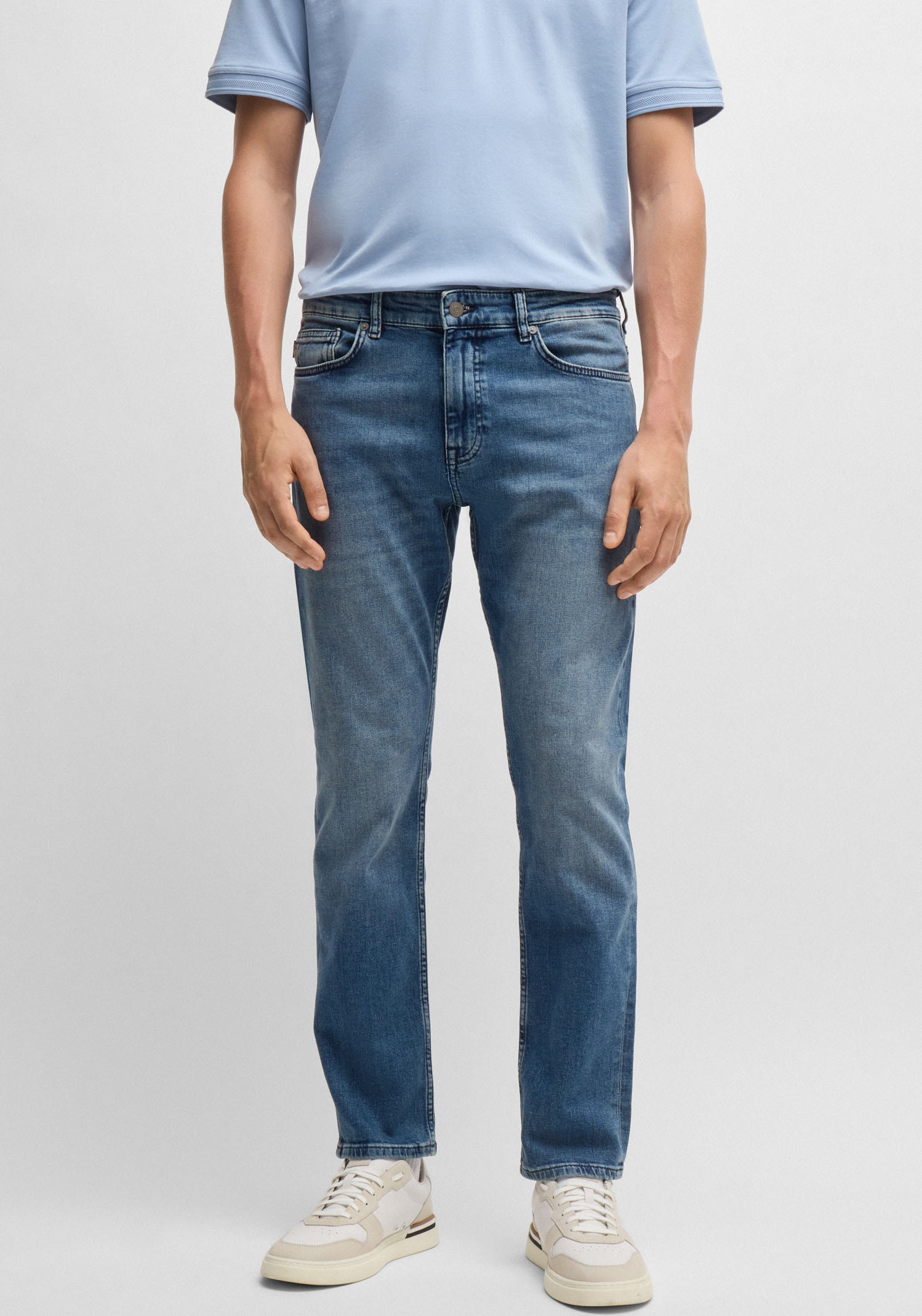 BOSS ORANGE Slim-fit-Jeans »Delaware«, mit normaler Bundhöhe