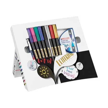 edding Happy Lettering Set 9 Teile