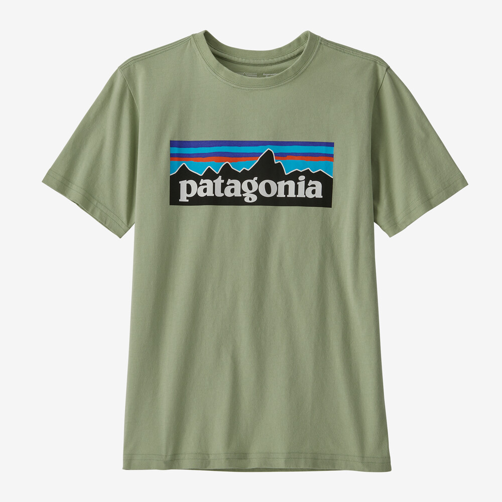 Kinder-T-Shirt aus regenerativer, biozertifizierter Baumwolle mit P-6-Logo