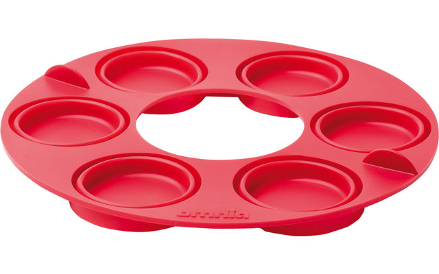 Omnia Muffins Silikonbackform für Campingbackofen