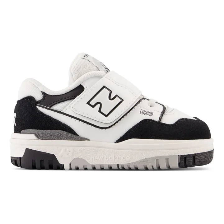 New Balance Baskets Lacets et Scratchs 550 Classic | Noir