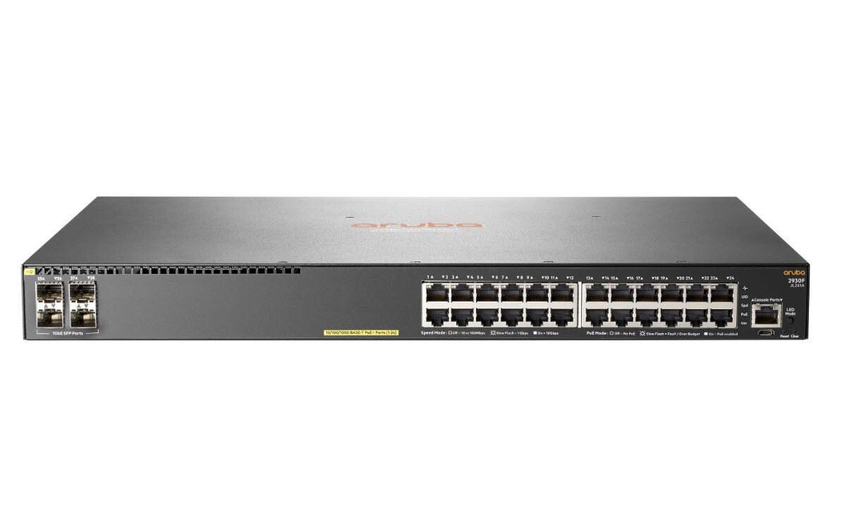 PoE+ Switch 2930F-24G-PoE+-4SFP 28 Port<br>Verwalteter L3 Ethernet-Switch