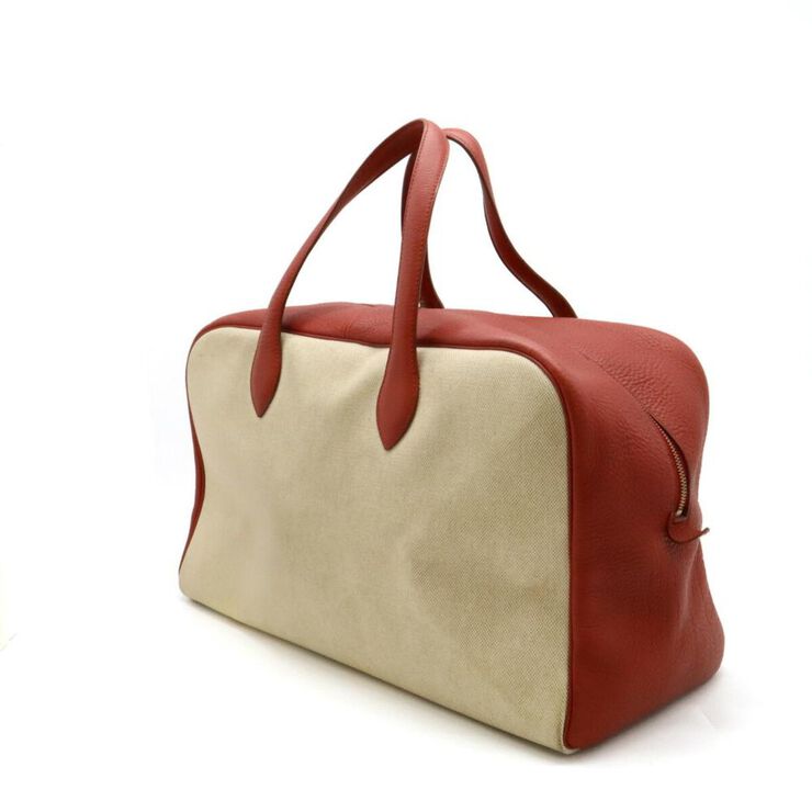 Hermès Vintage Hermès Victoria Beige