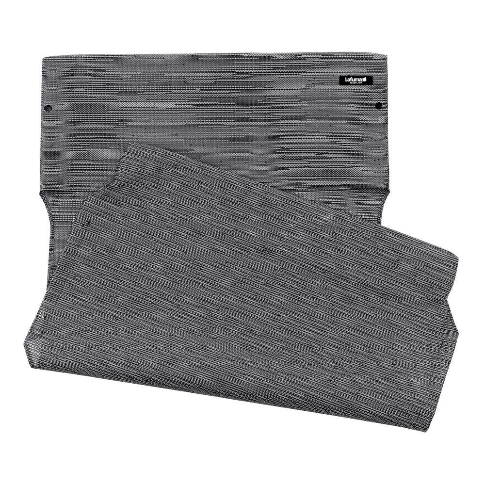 Ersatzbezug 1-Sitzer-Sessel Vence Batyline® Duo Grau Obsidian