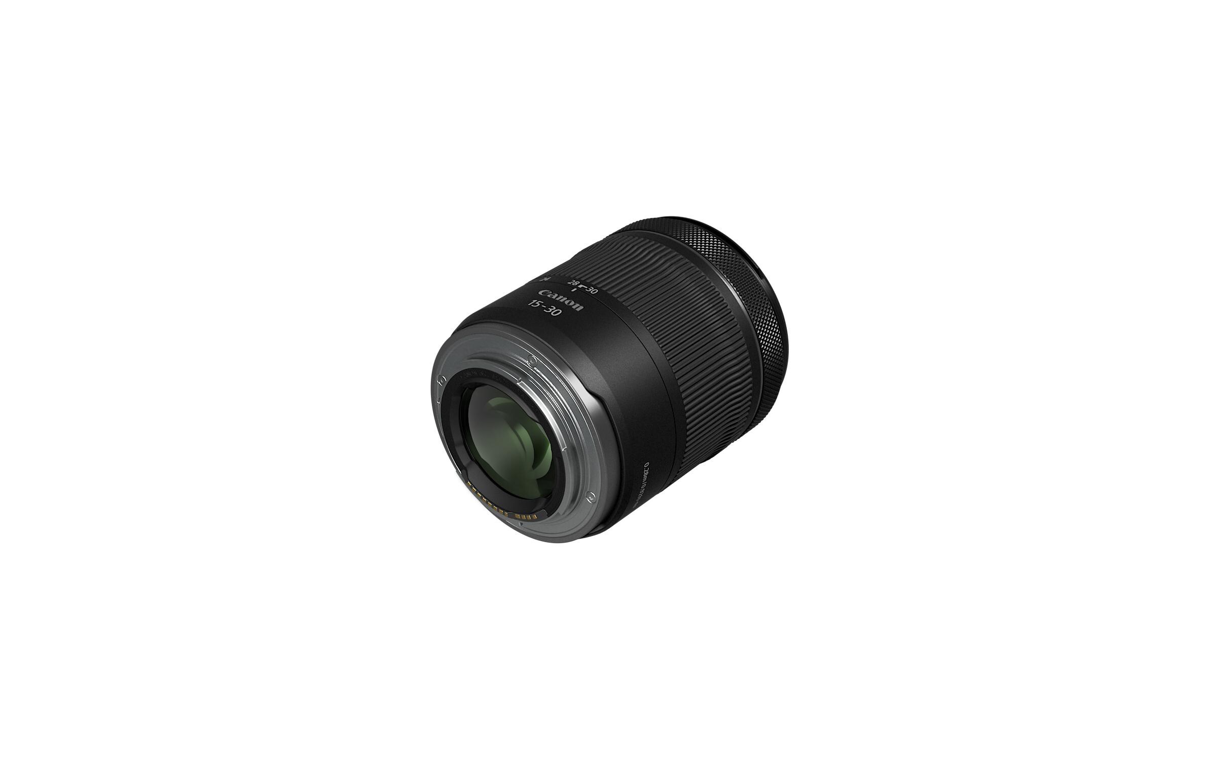 Zoomobjektiv RF 15-30mm F/4.5-6.3 IS STM Canon RF<br>Ultraweitwinkel-Zoombereich ideal fürLandschafts- und Videoaufnahmen