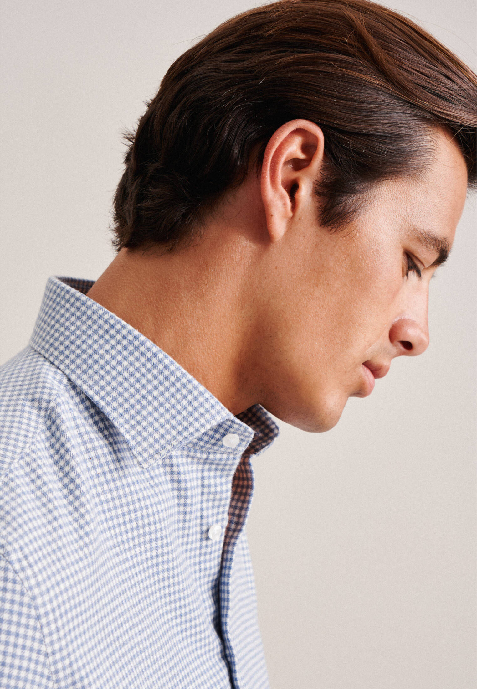 Seidensticker| Herren Flanellhemd Slim