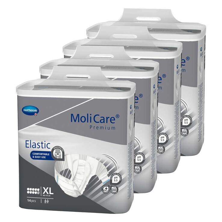 MoliCare® Premium Elastic 10 Tropfen XL, 4X14 St