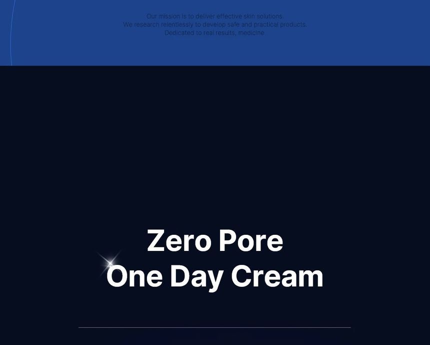 medicube - Zero Pore One Day Cream
