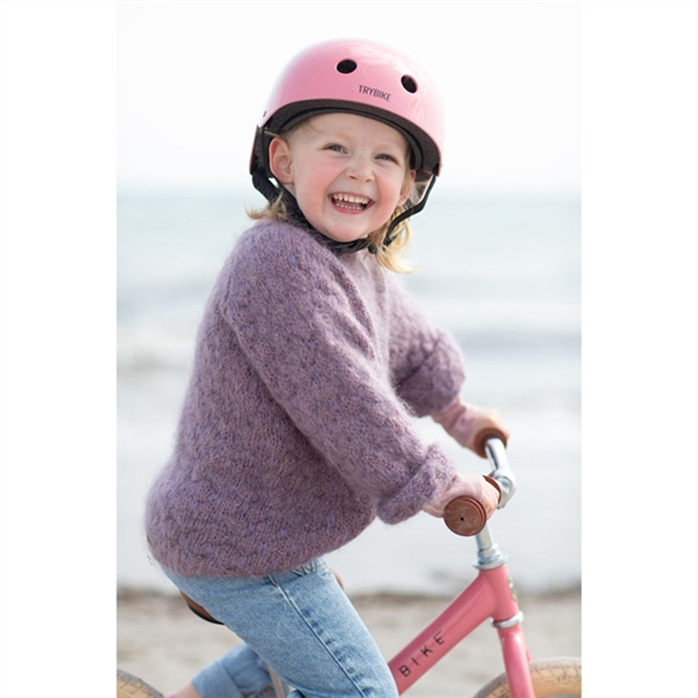 Køb Trybike CoConut Jaipur Pink Cykelhjelm Retro Look