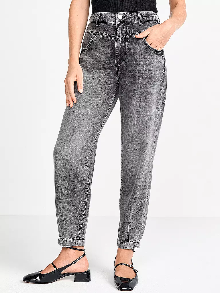 RICH & ROYAL Jeans Mom Fit grau
