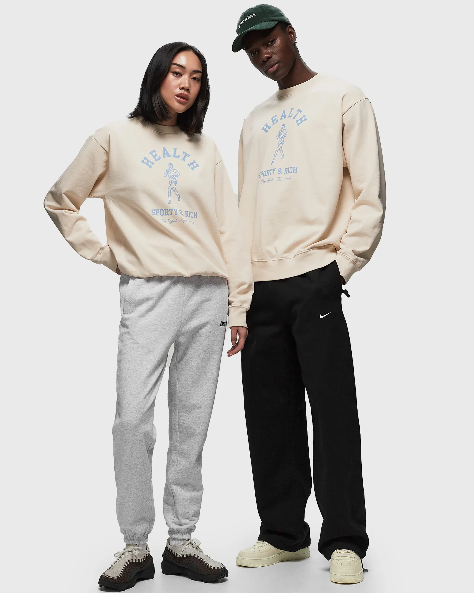 Sporty & Rich NY Running Club Crewneck