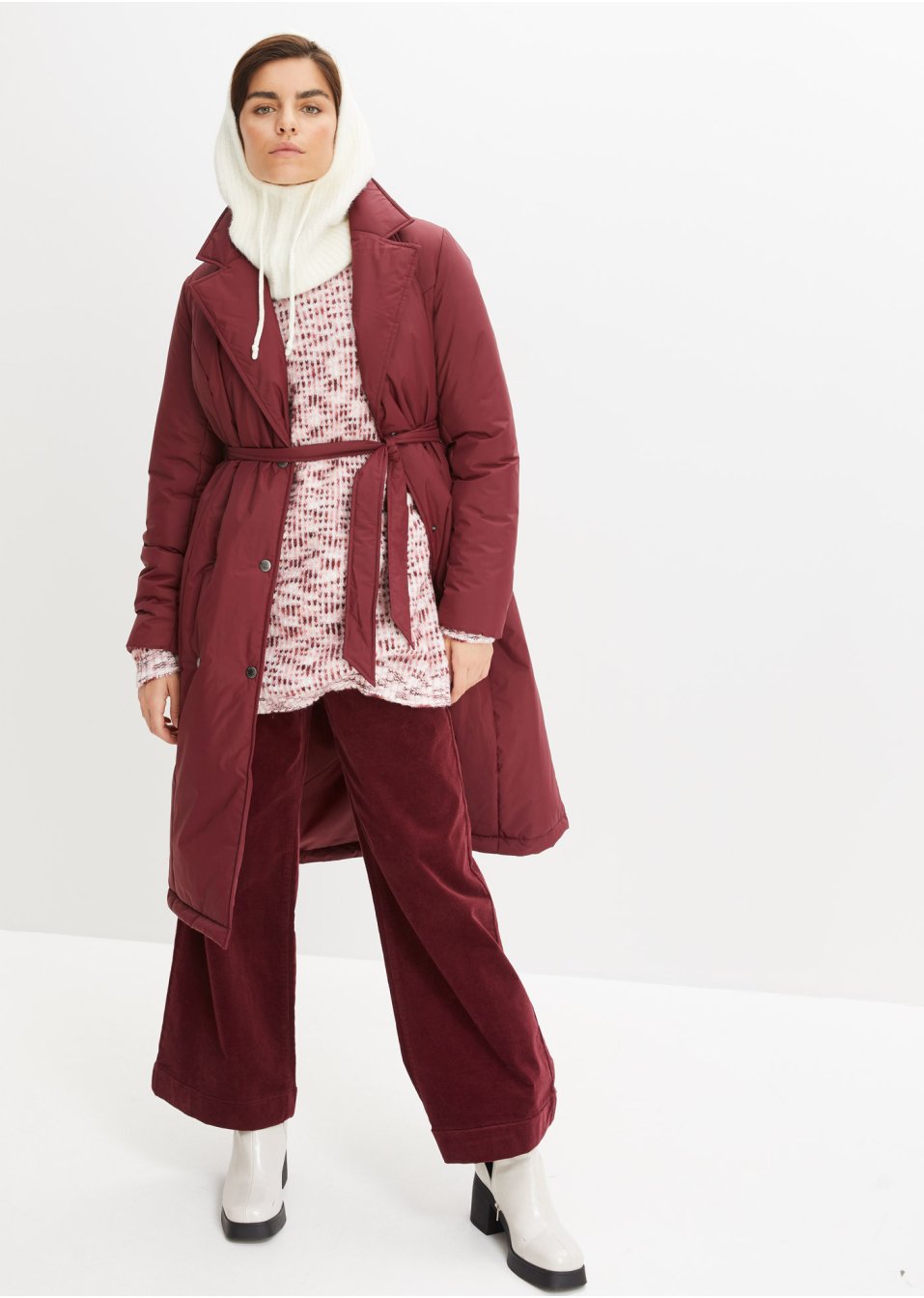 Trench-coat matelassé