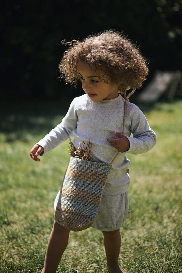 GoBabyGo Elm Blouse - Plantefarvet Feather
