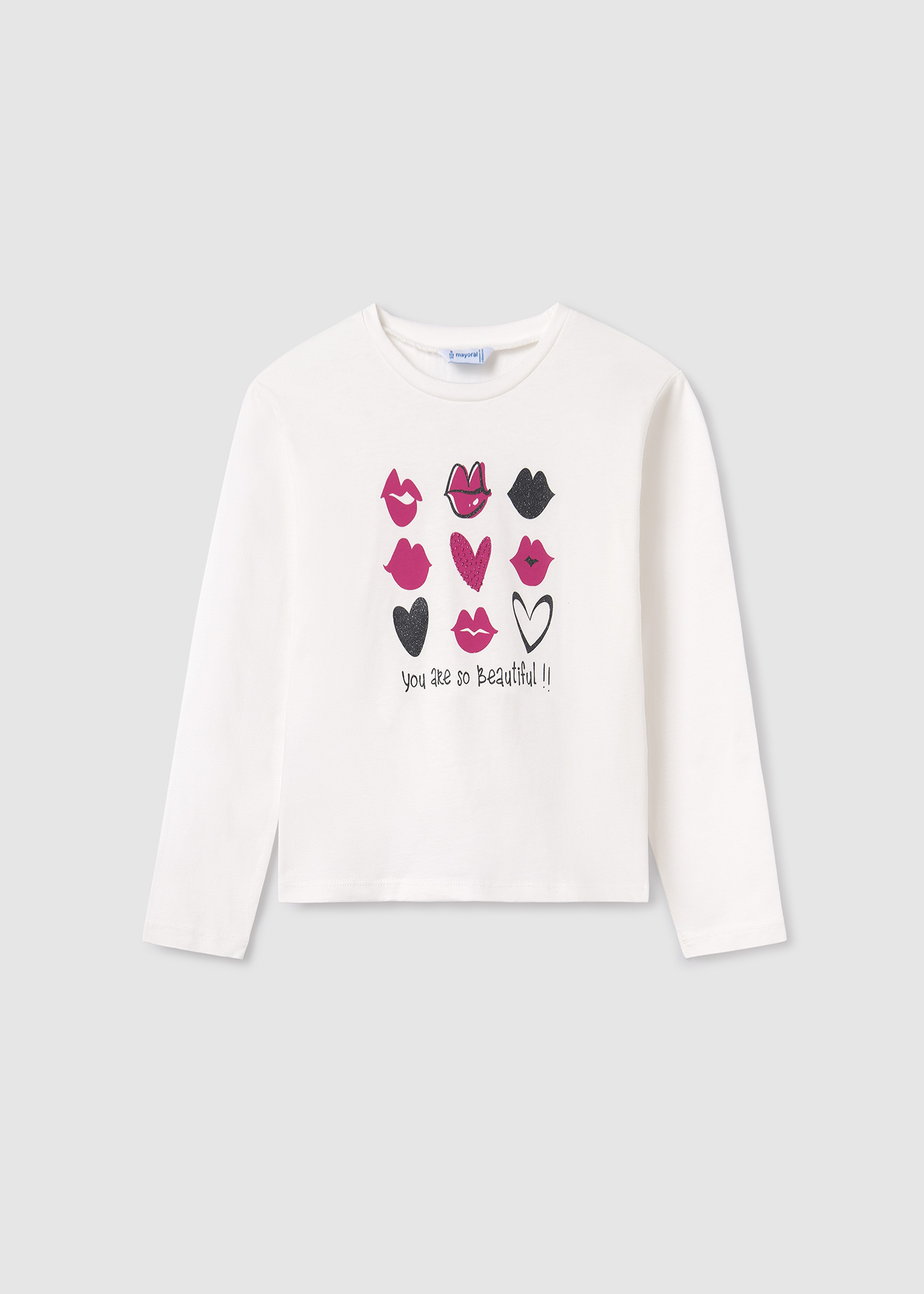 Camiseta estampada Better Cotton para meninas