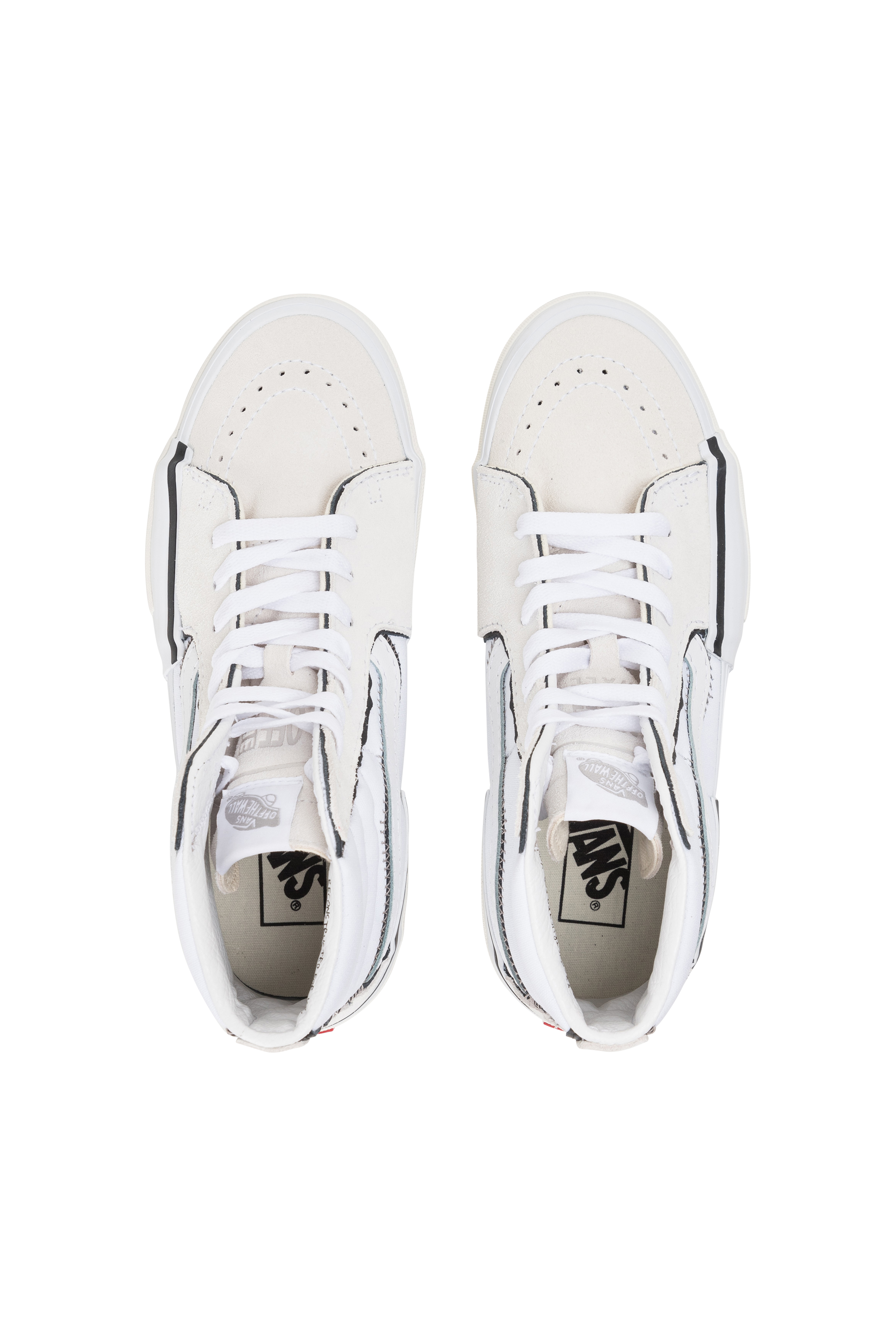 VANS Baskets montantes  UA SK8-Hi Reconstruct True White Blanc