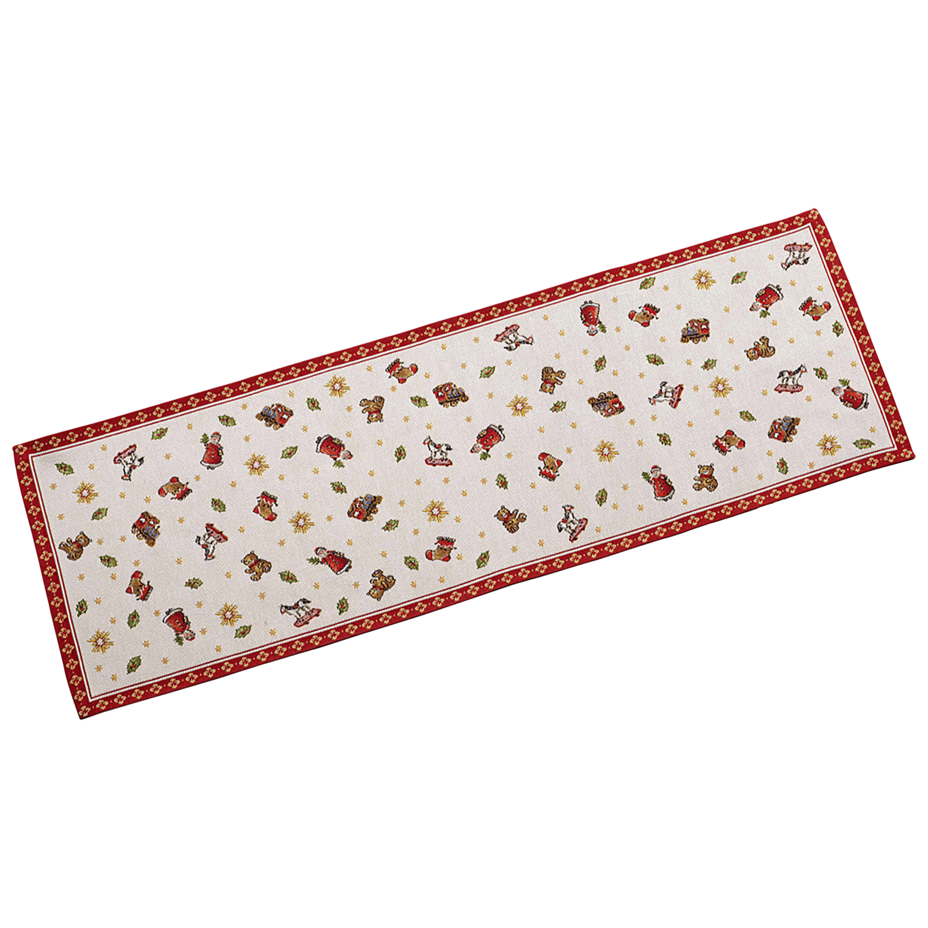 Toy's Delight Table runner Red, 37.8'' x 12.6'' x 0.1''
