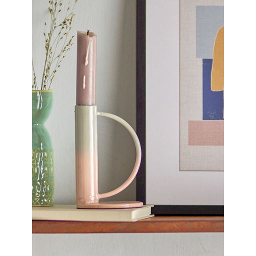 Bloomingville Peach Lysestage, Rose