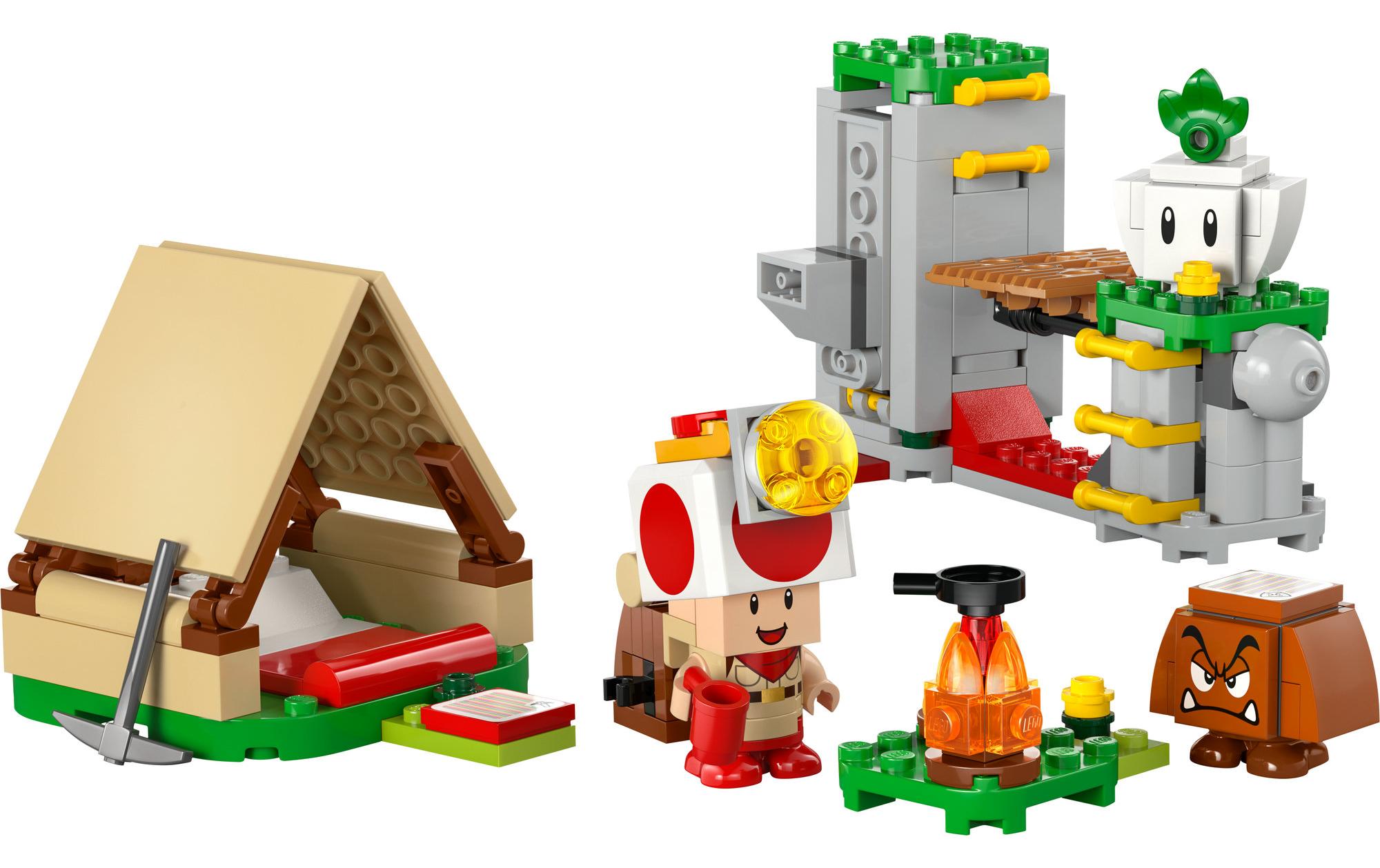 Super Mario Kapitän Toad-Camp 72040Lego-Figuren für spannende Rollenspiele