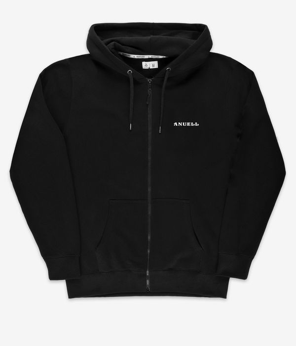 Anuell Yandum Organic Zip-Hoodie (black)