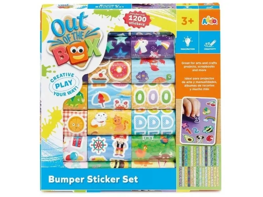 OUT OF THE BOX Bumper Sticker Set