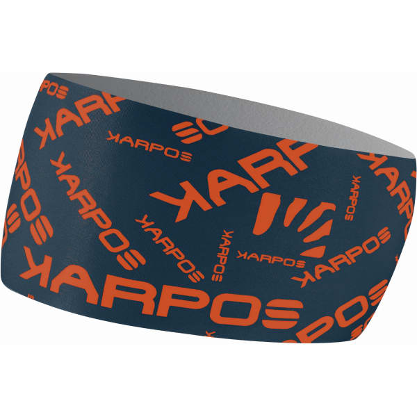 Bonnet Bandeau ski de randonnée KARPOS PELMO HEADBAND MIDNIGHT/FIERY RED