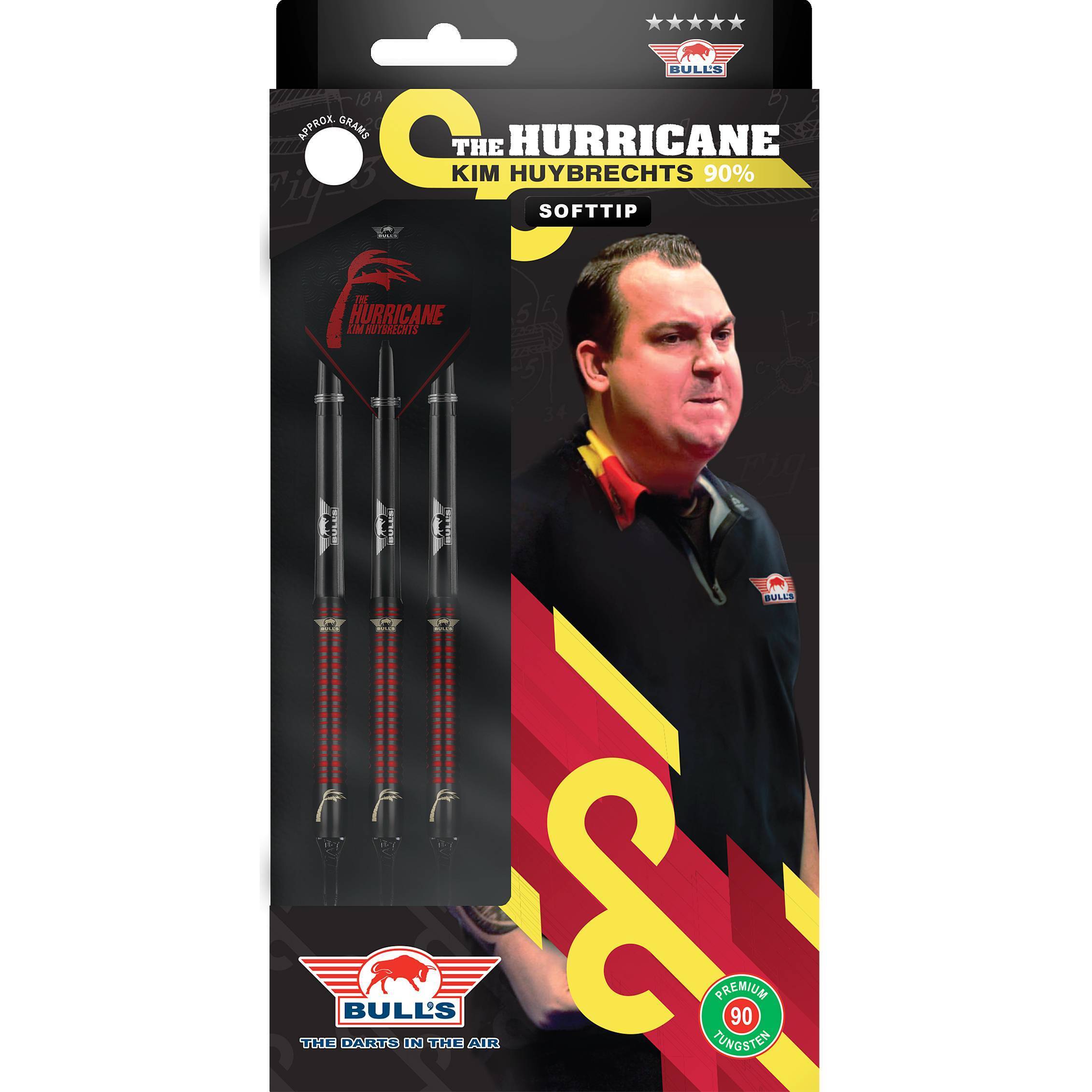 Bull's NL - Kim Huybrechts Black - Softdart