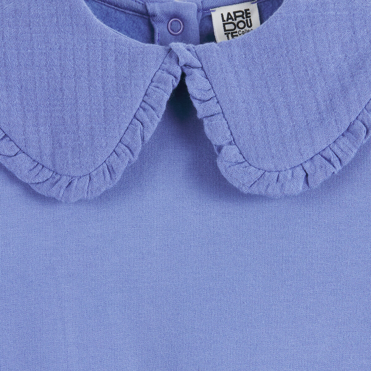 COLEÇÕES LA REDOUTE<br>Suéter com gola Claudine em fleece