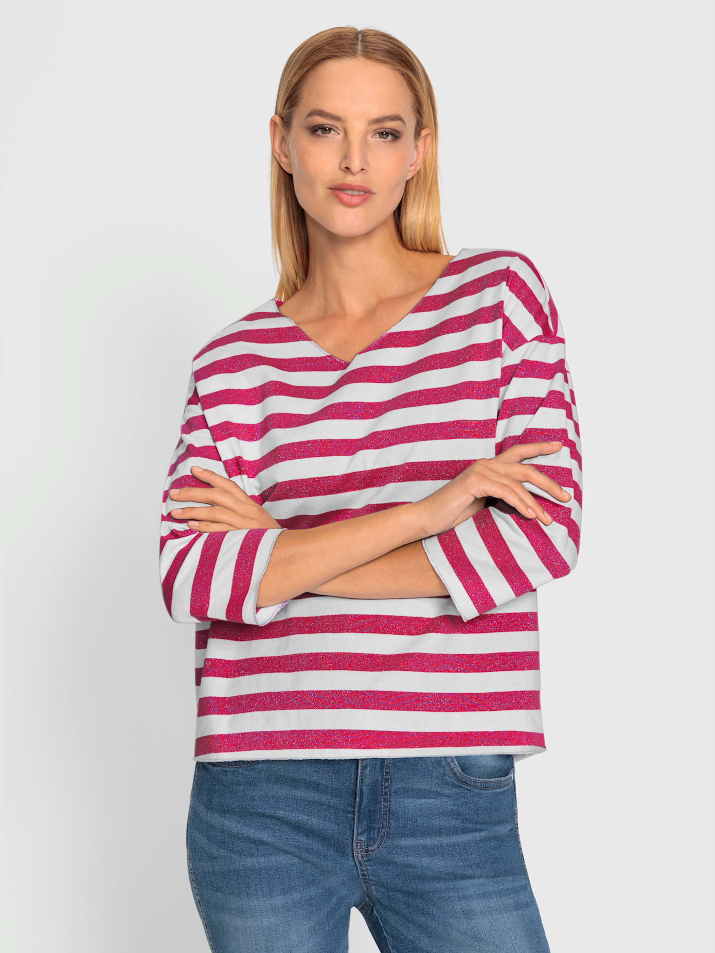 T-shirt brillance discrète