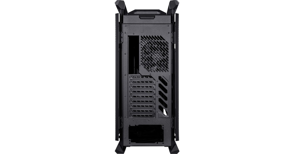 ASUSROG Hyperion GR701 BTF Edition big tower behuizing  (Zwart | 4x USB-A | 2x USB-C | RGB | Tempered Glass)