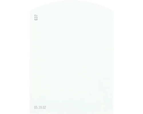 Kleurstaalkaart, kleurenkaart G37 Off-White, groene kleurenwereld, 9,5 x 7 cm