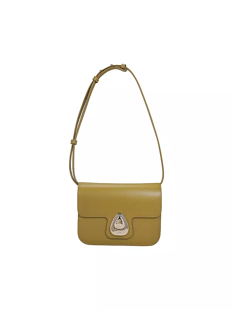 A.P.C. Ledertasche - Umhängetasche ASTRA Small olive